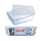 Pyrex Glass Food Storage Container Set 3 Pcs